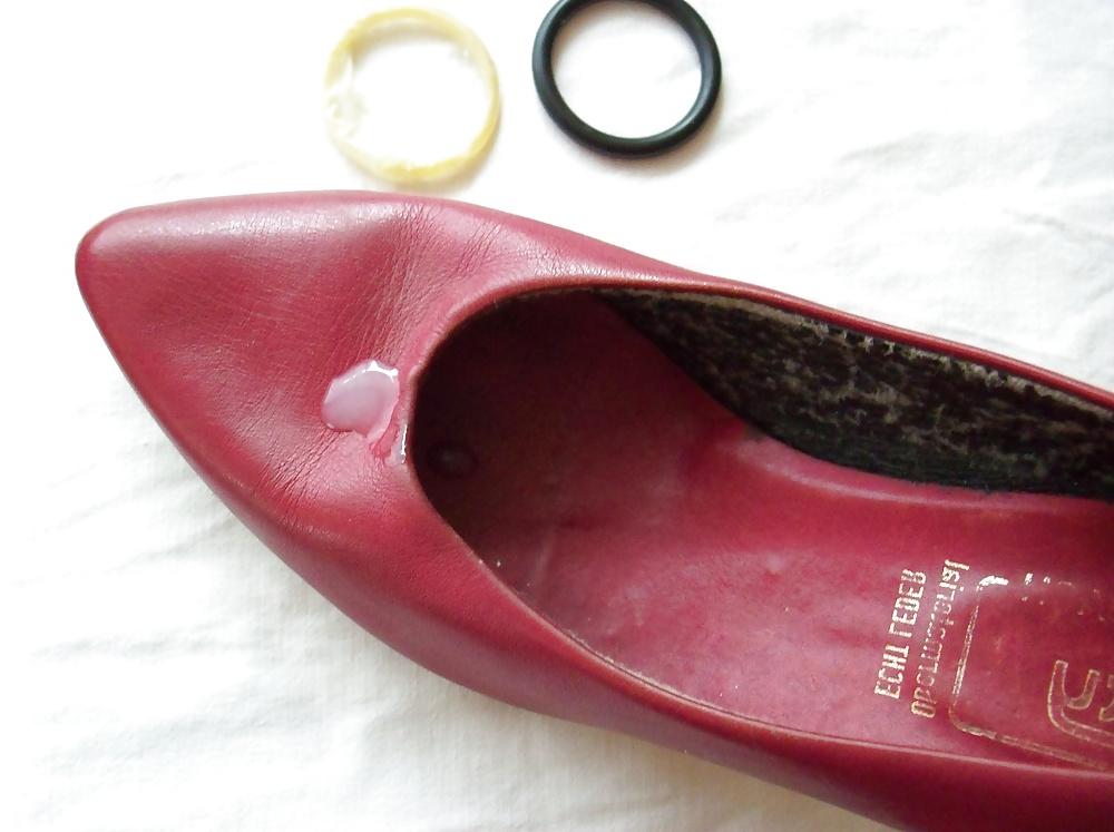 15P ladies' pump red