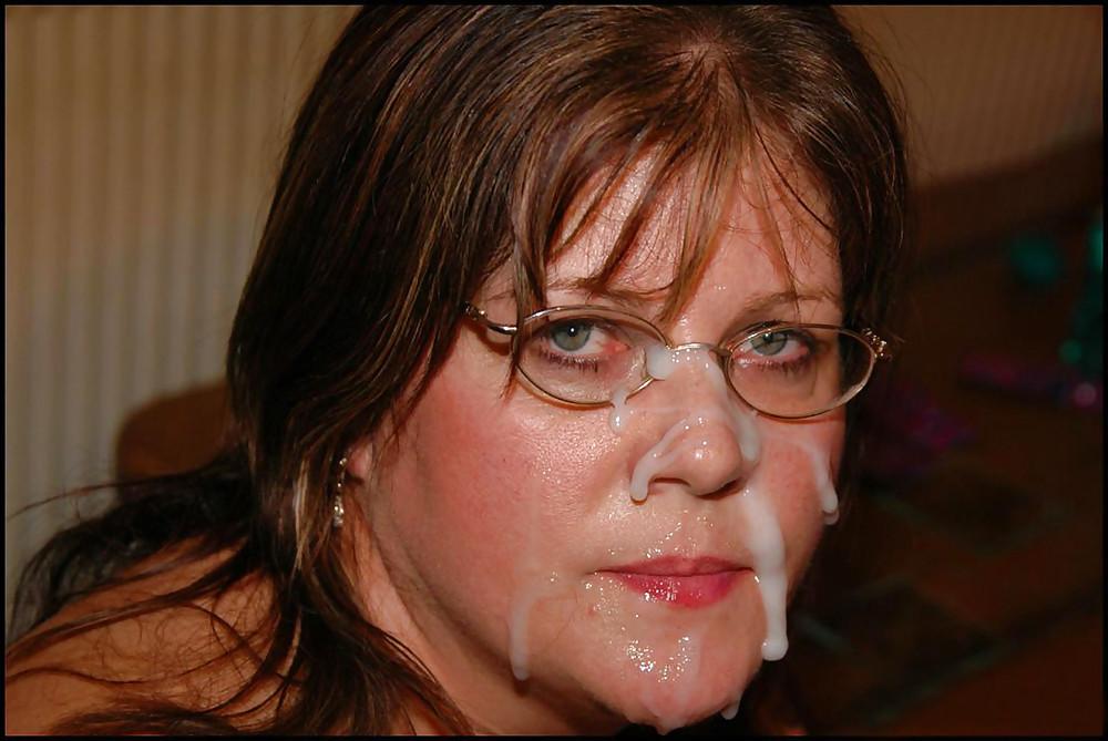 22P Cumshots on Glasses Mixed Facials