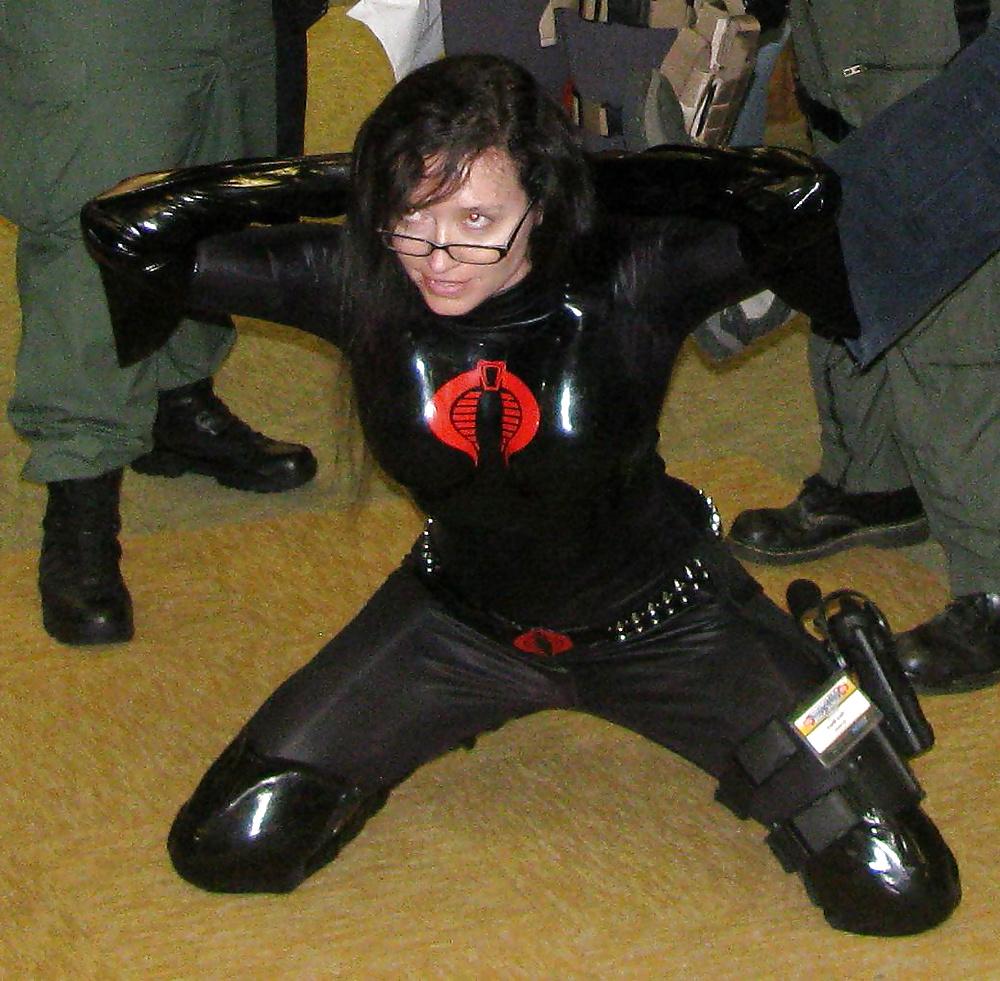 25P Girl in PVC Fetish Outfits