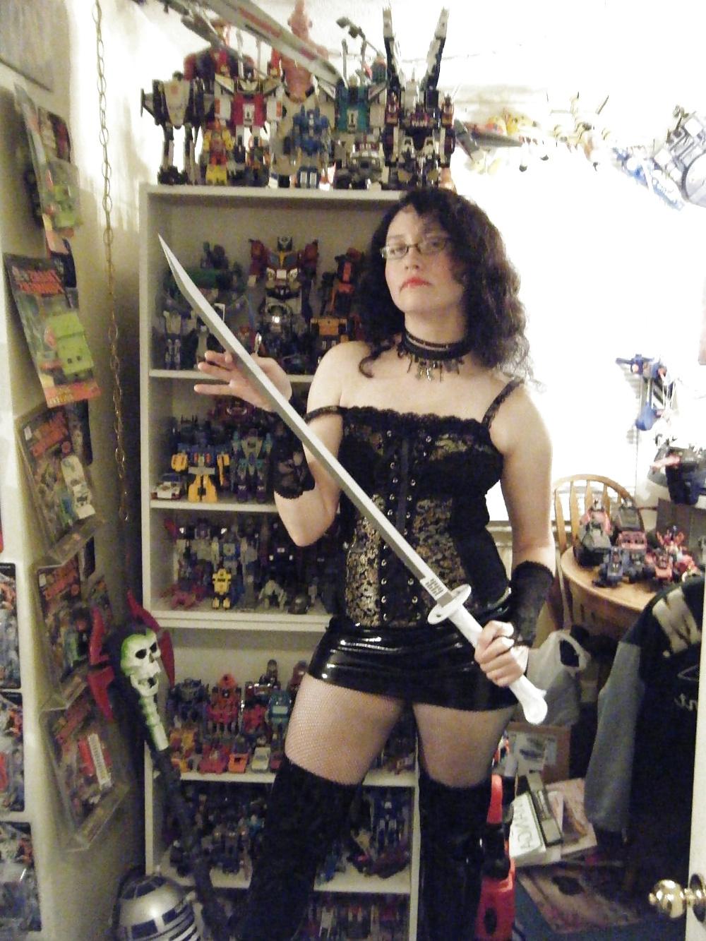 25P Girl in PVC Fetish Outfits