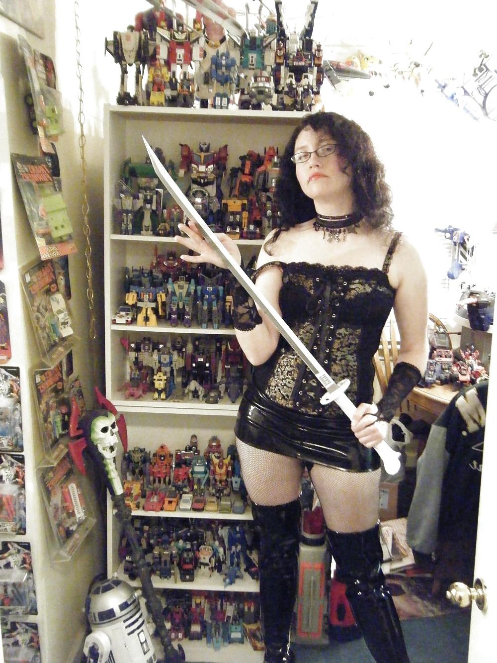 25P Girl in PVC Fetish Outfits
