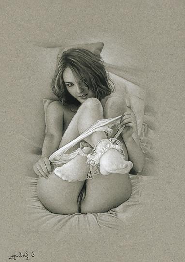25P Pin-Up & Erotic Art by Erik Drudwyn