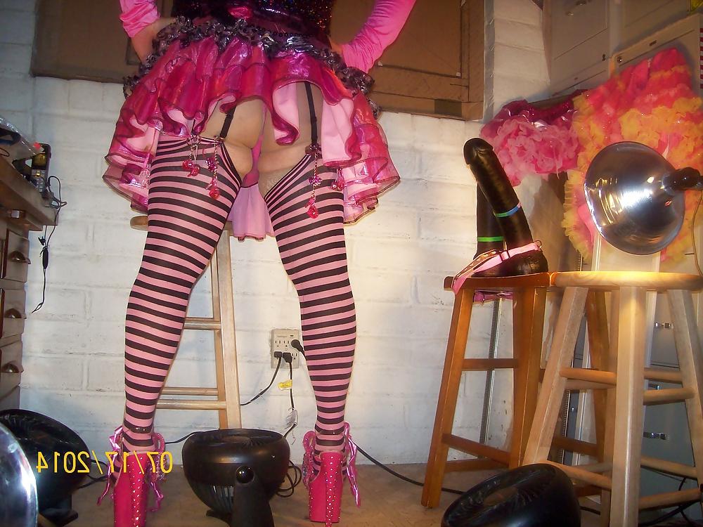 25P Tgirl BBC slut teases kinky Cajun Black Daddy Emile's BB15C