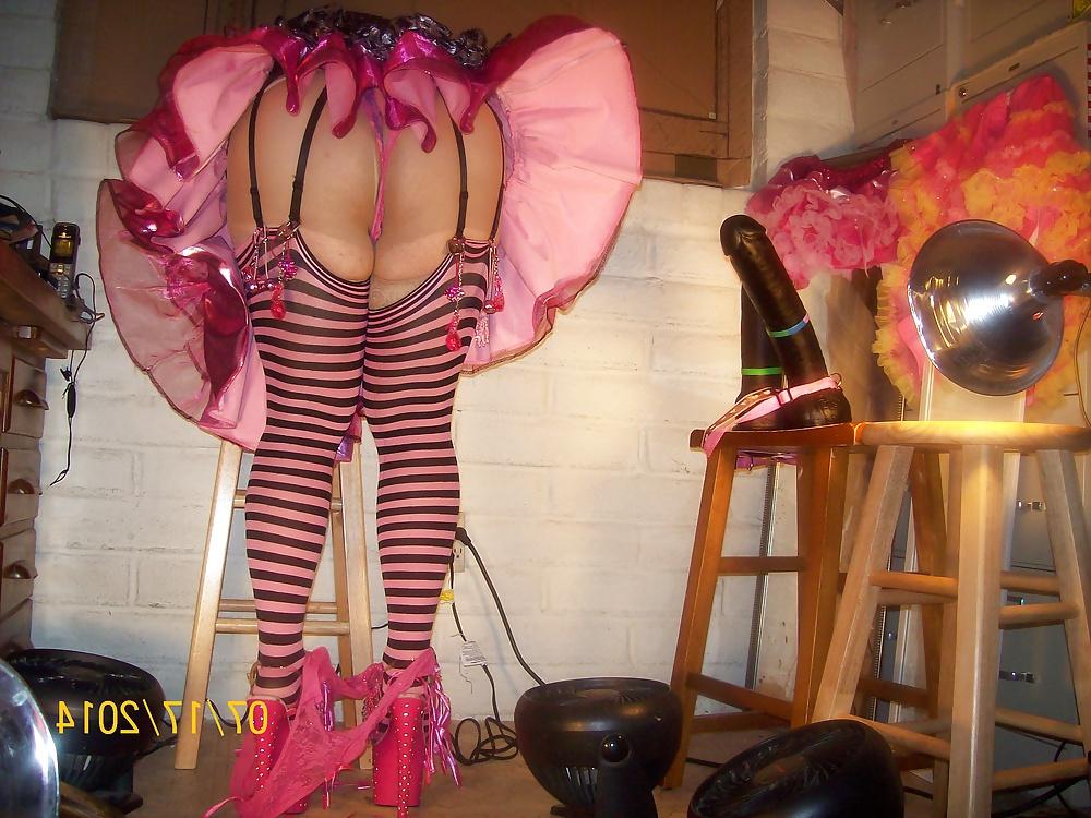 25P Tgirl BBC slut teases kinky Cajun Black Daddy Emile's BB15C