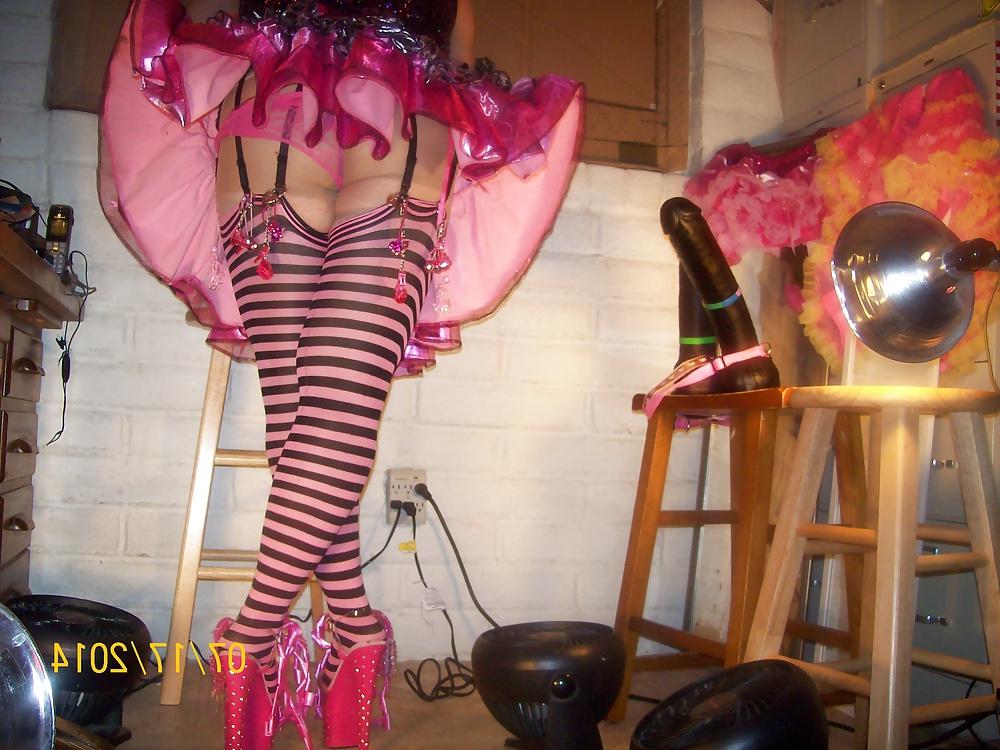 25P Tgirl BBC slut teases kinky Cajun Black Daddy Emile's BB15C