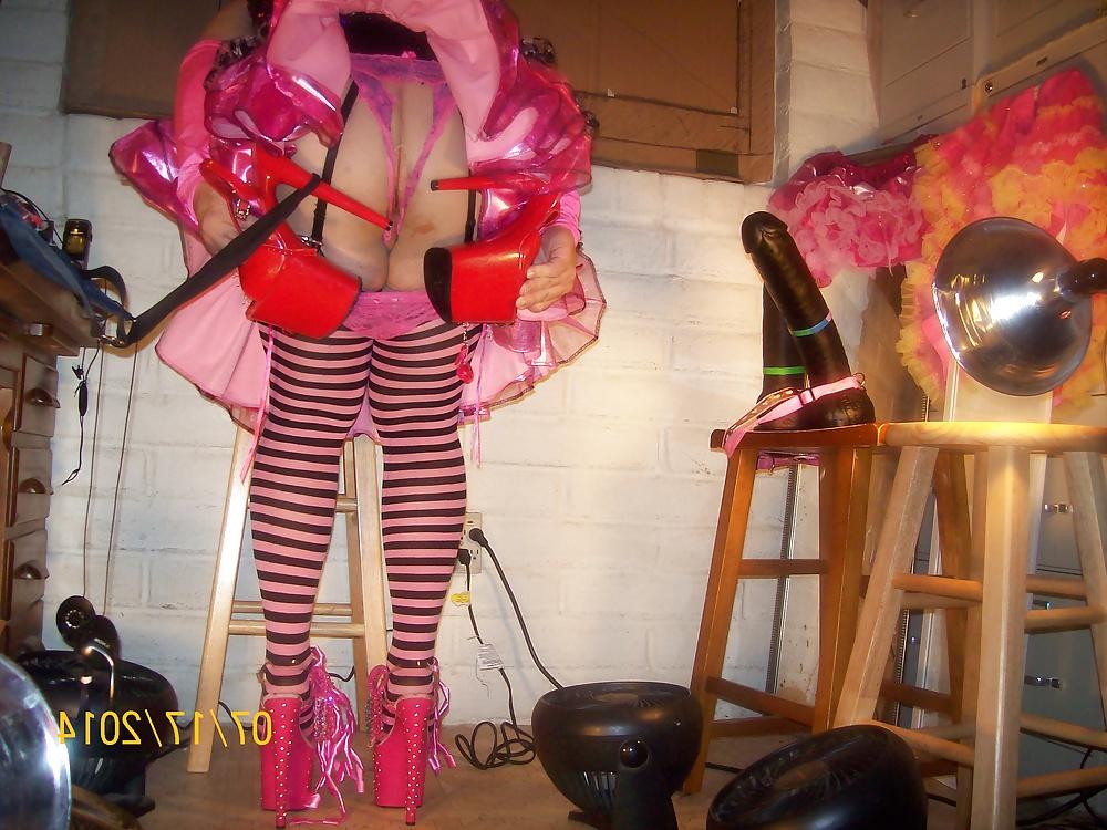 25P Tgirl BBC slut teases kinky Cajun Black Daddy Emile's BB15C