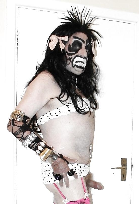 10P Filthy punk tranny whore