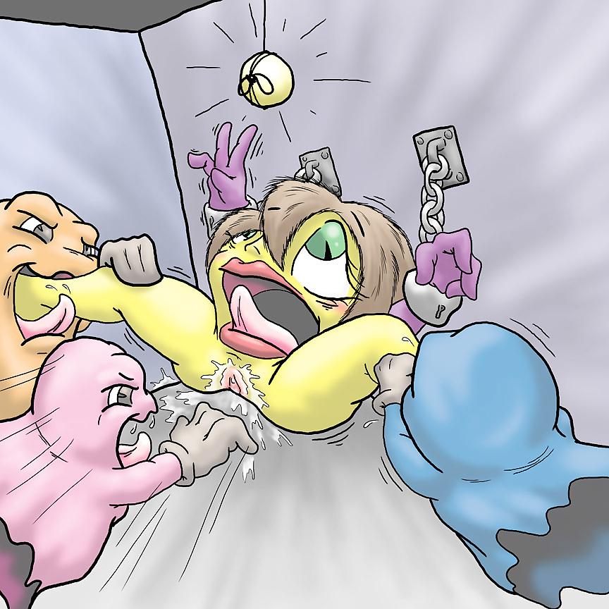 25P 0180- Cartoon Art Comix - Ms.Pac-Man ))