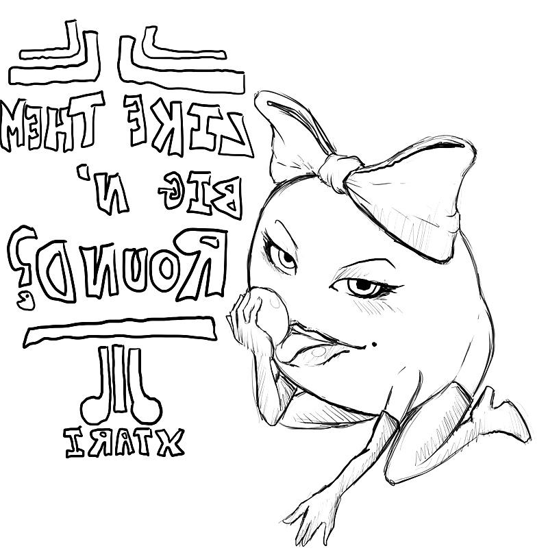 25P 0180- Cartoon Art Comix - Ms.Pac-Man ))