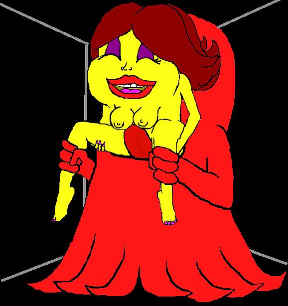 25P 0180- Cartoon Art Comix - Ms.Pac-Man ))