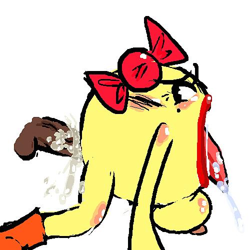 25P 0180- Cartoon Art Comix - Ms.Pac-Man ))