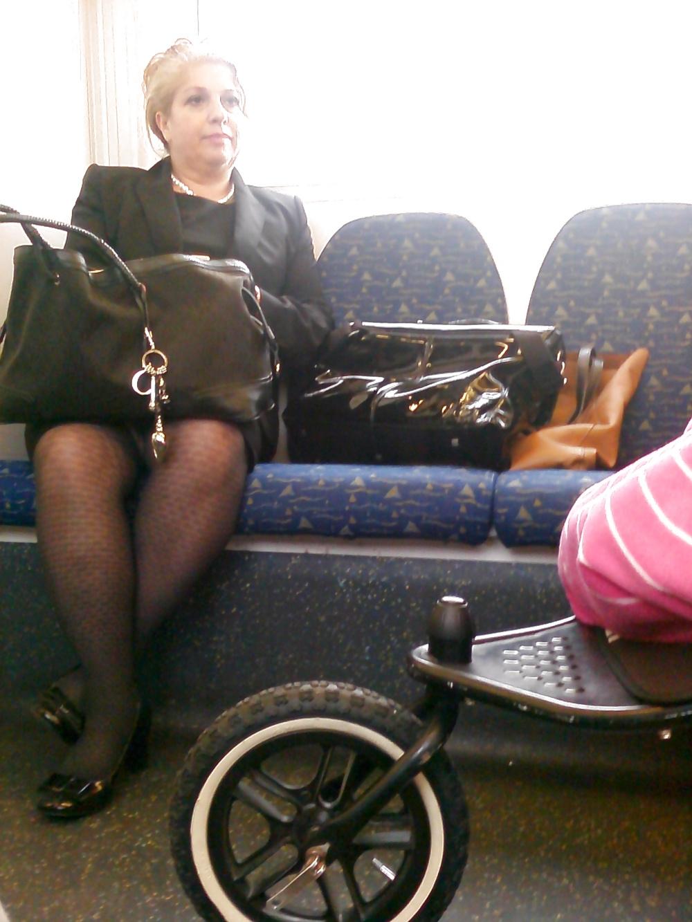 13P Sluts on train