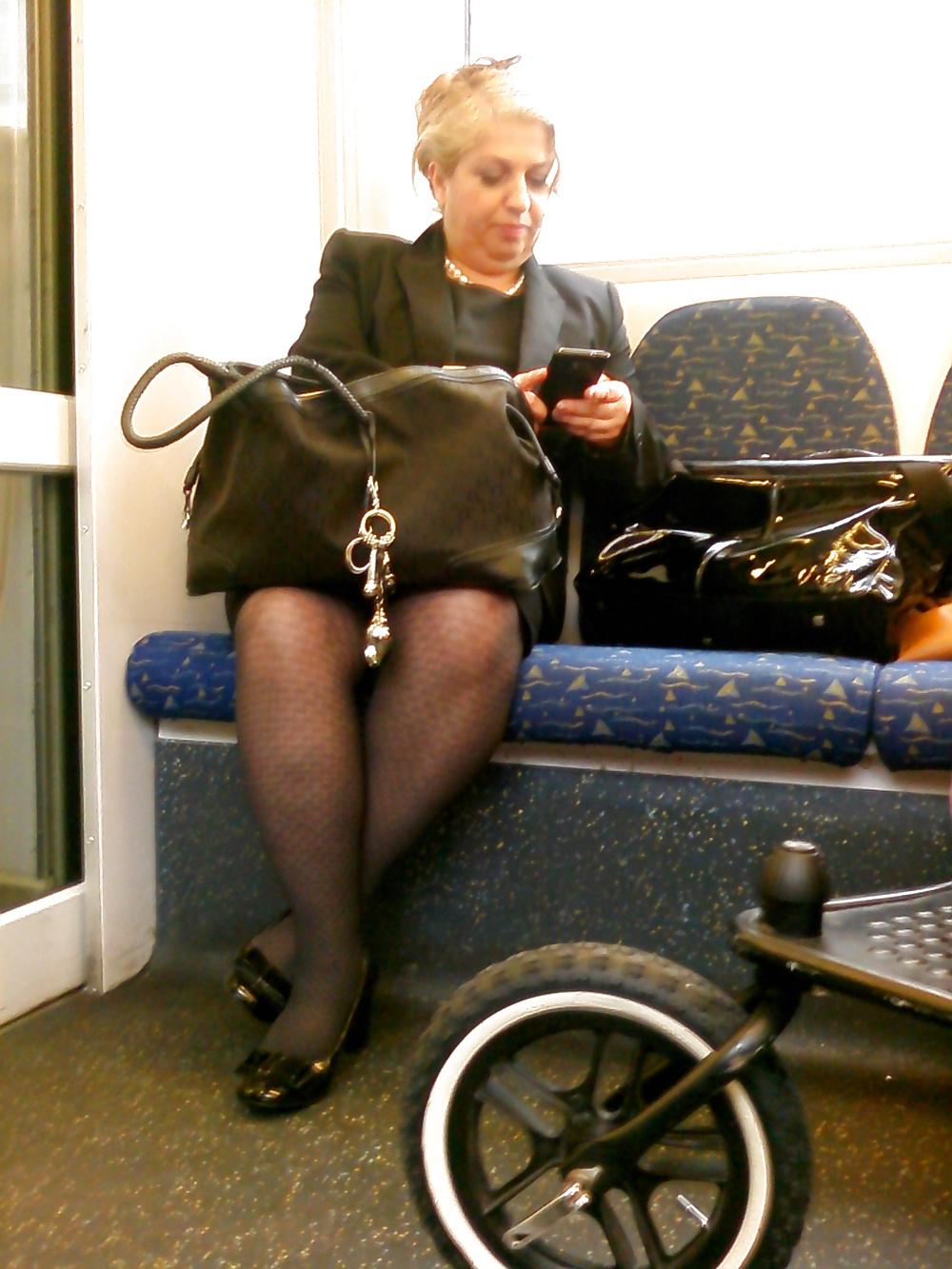 13P Sluts on train
