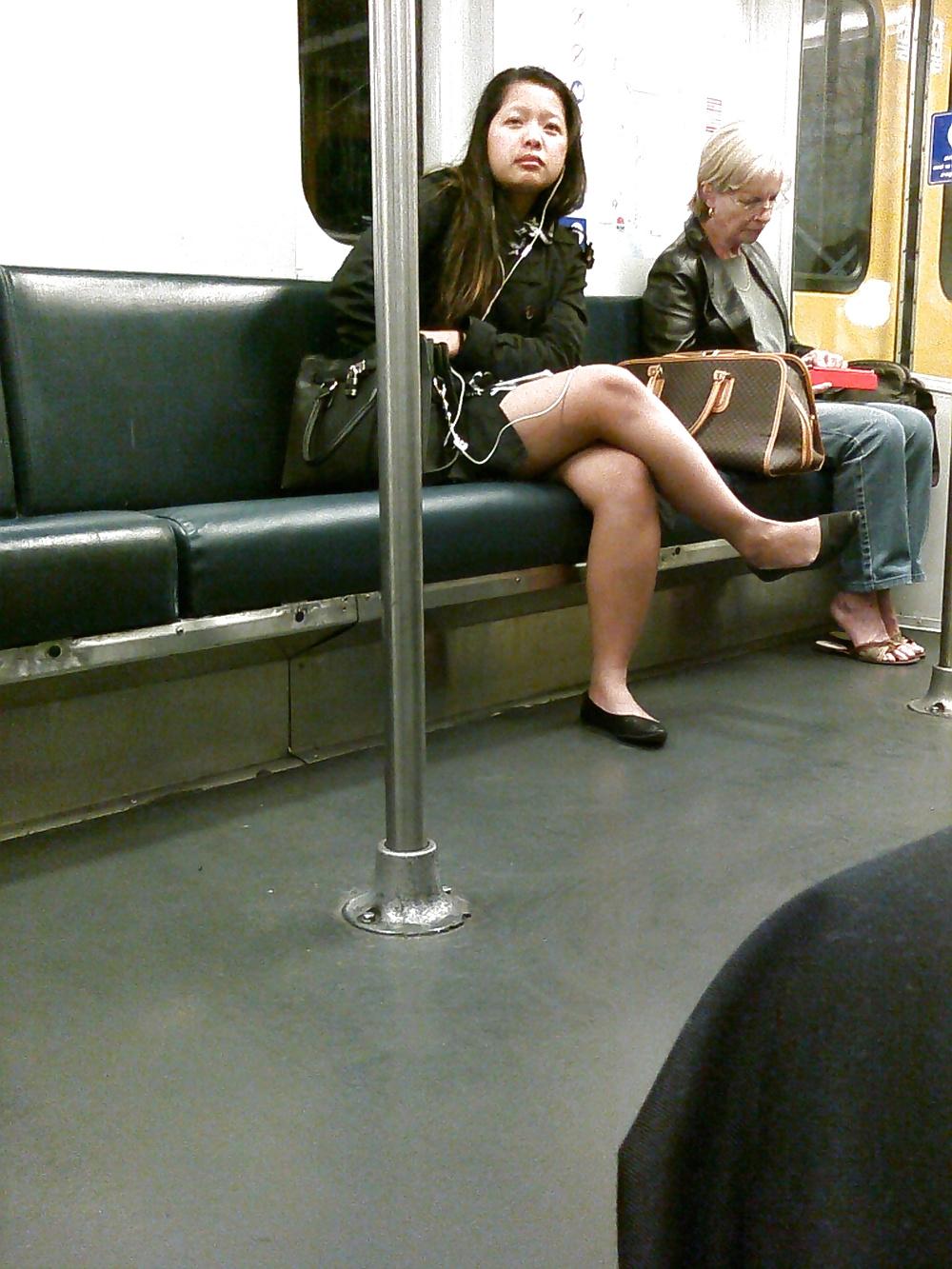 13P Sluts on train