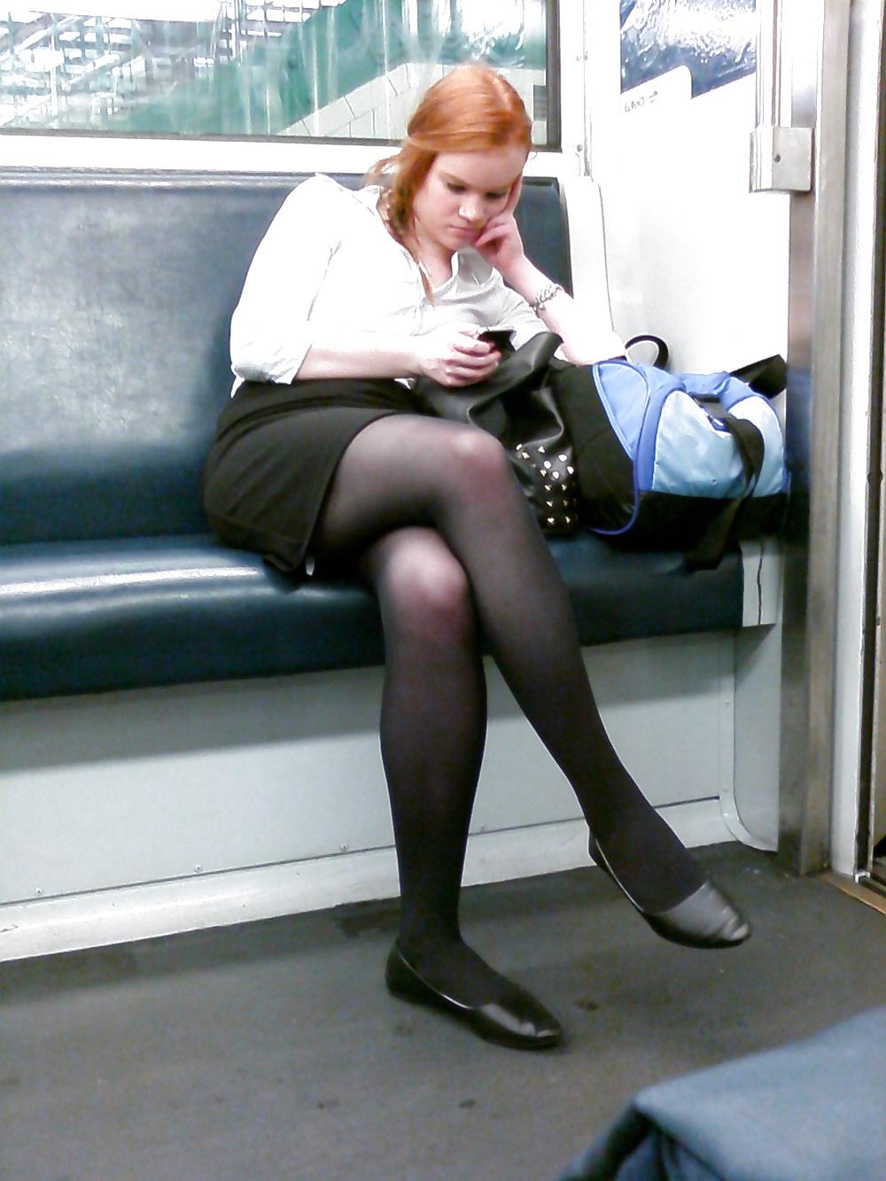 13P Sluts on train