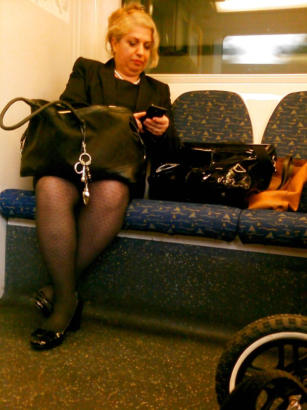 13P Sluts on train