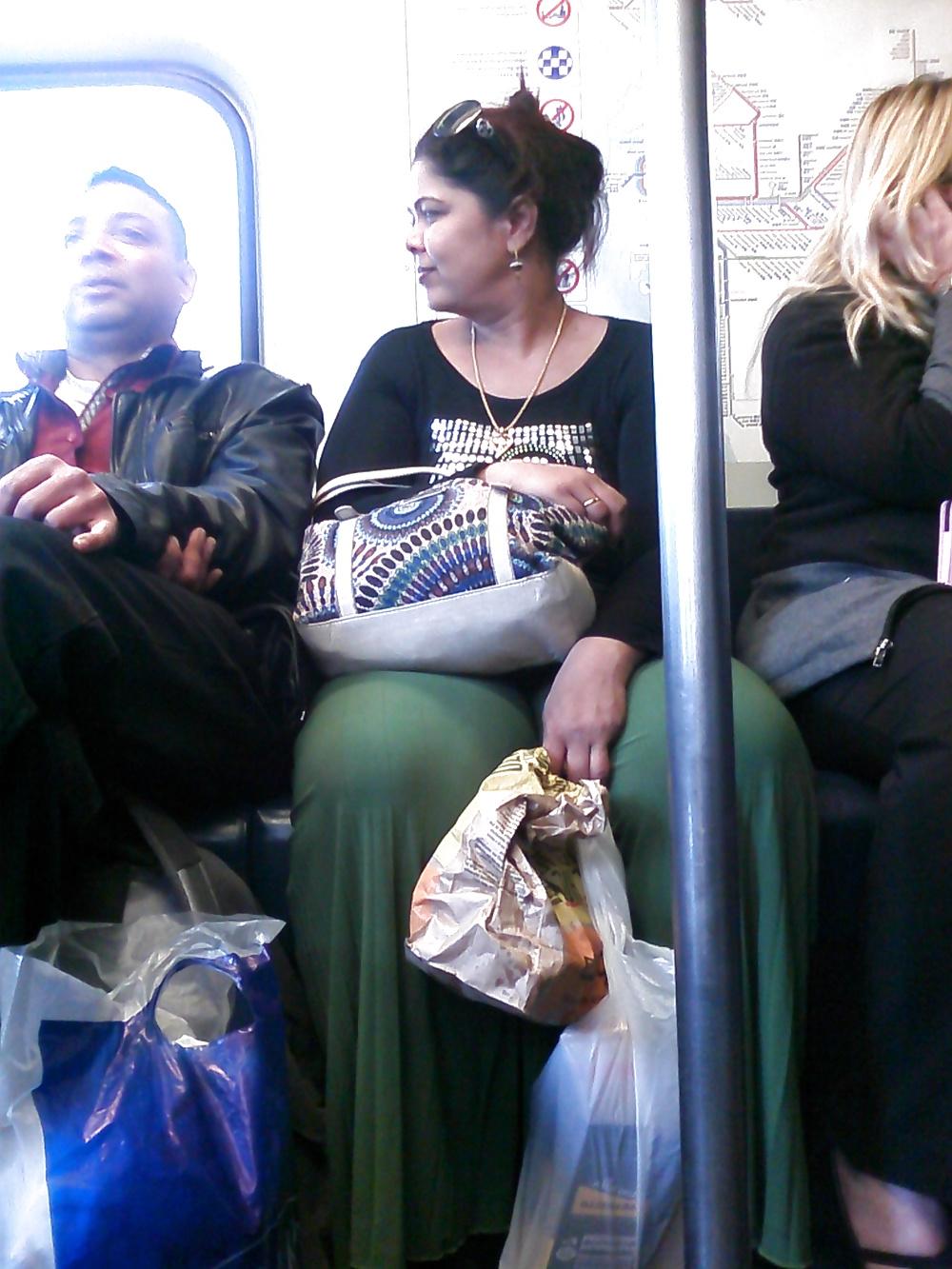 13P Sluts on train