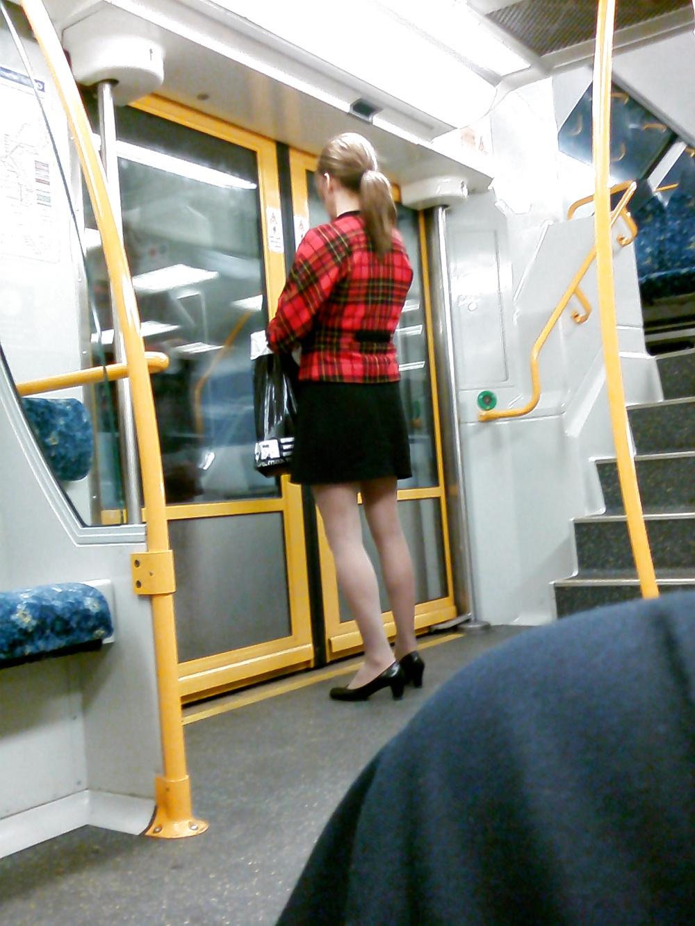 13P Sluts on train