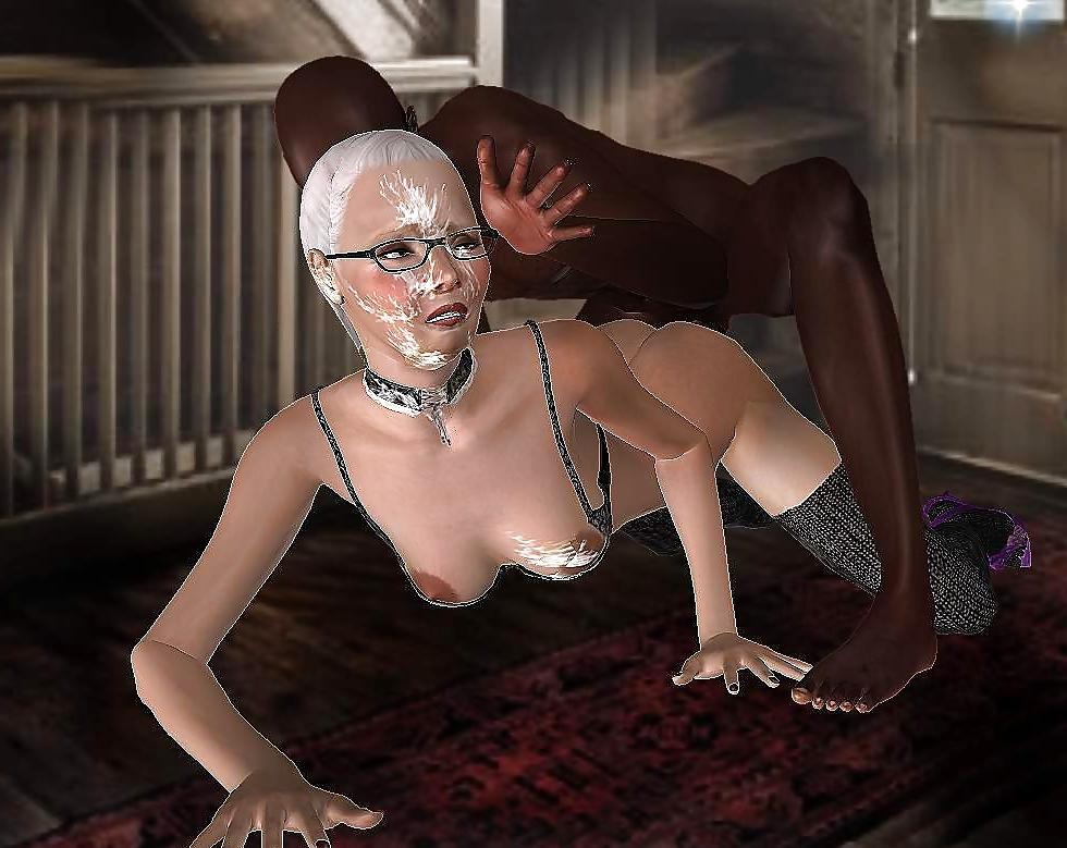 25P 3d facial nerd glasses exaggeration