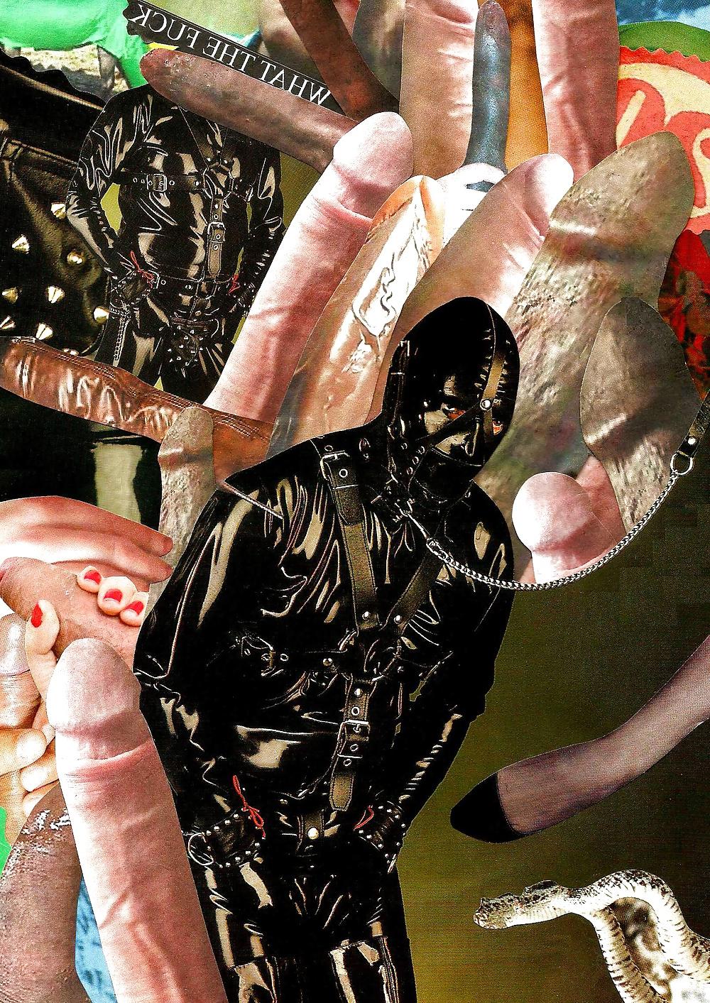 14P Femdom Art Collages