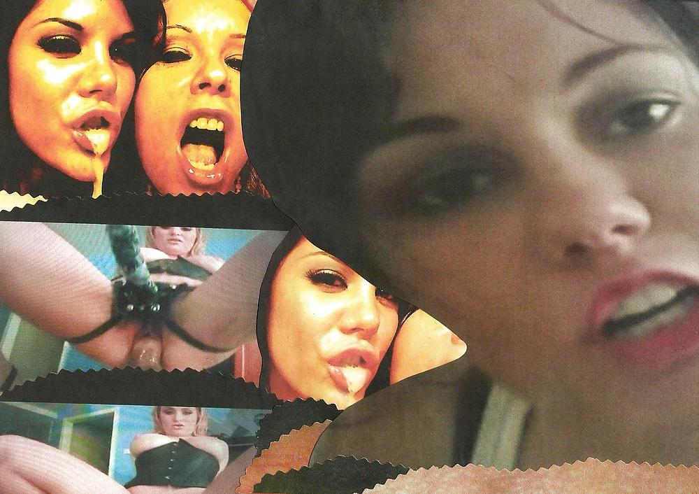 14P Femdom Art Collages