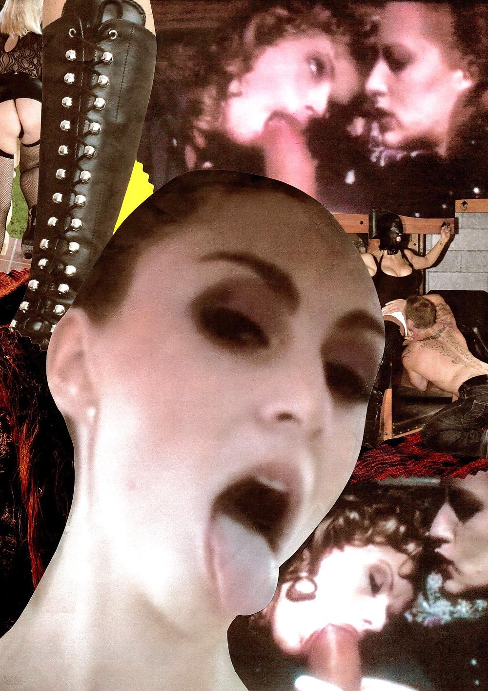 14P Femdom Art Collages