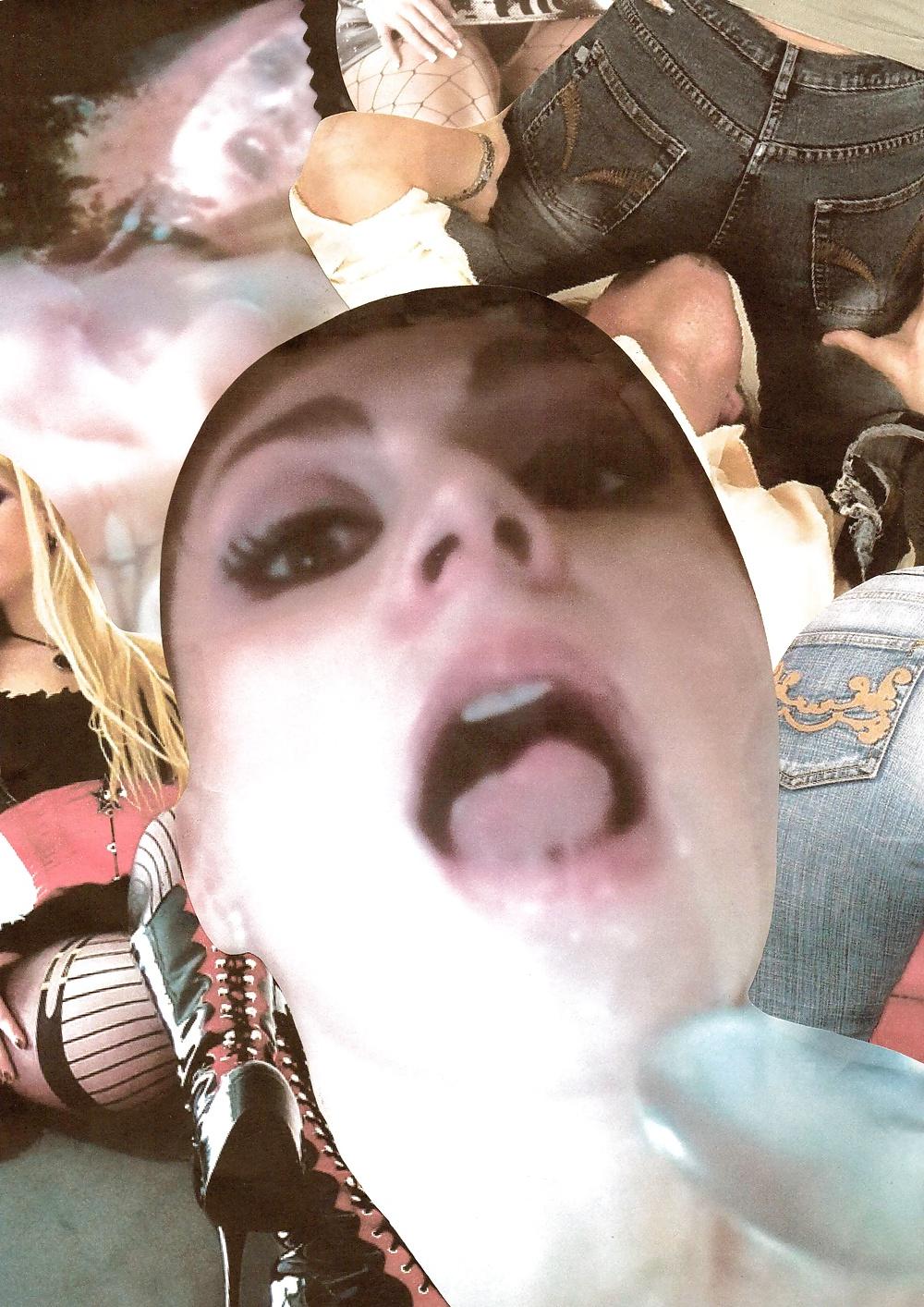 14P Femdom Art Collages