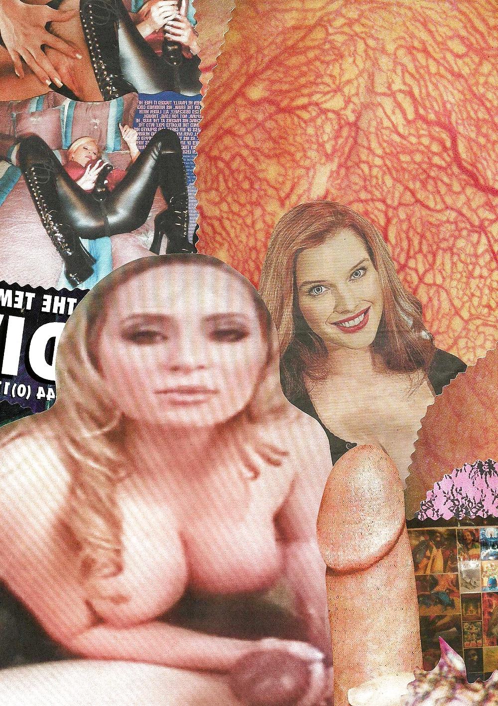 14P Femdom Art Collages