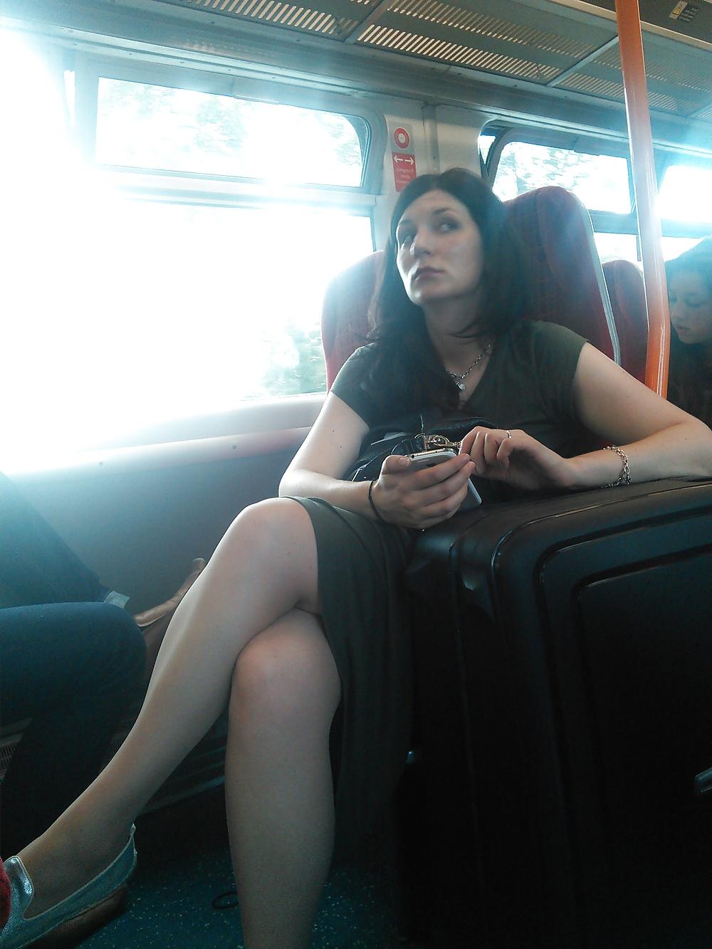 13P Londonperv's Candids 2014 - July vol 11 (Train Perving)