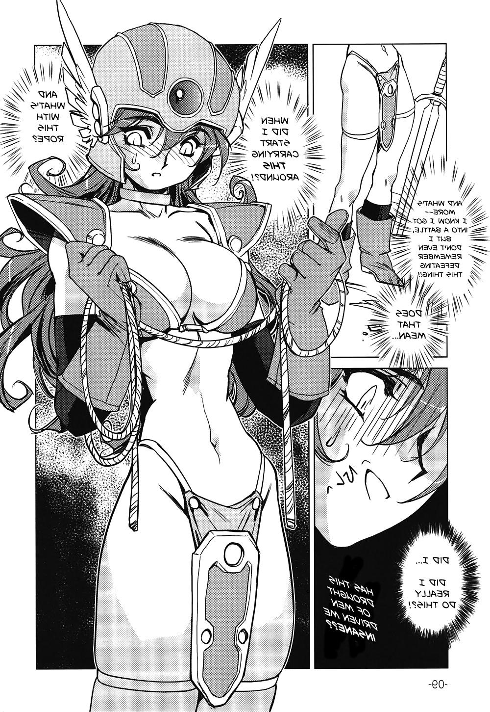 25P The Female Warrior's Secret (Dragon Quest 3)