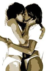 25P Erotic Lesbian Art.