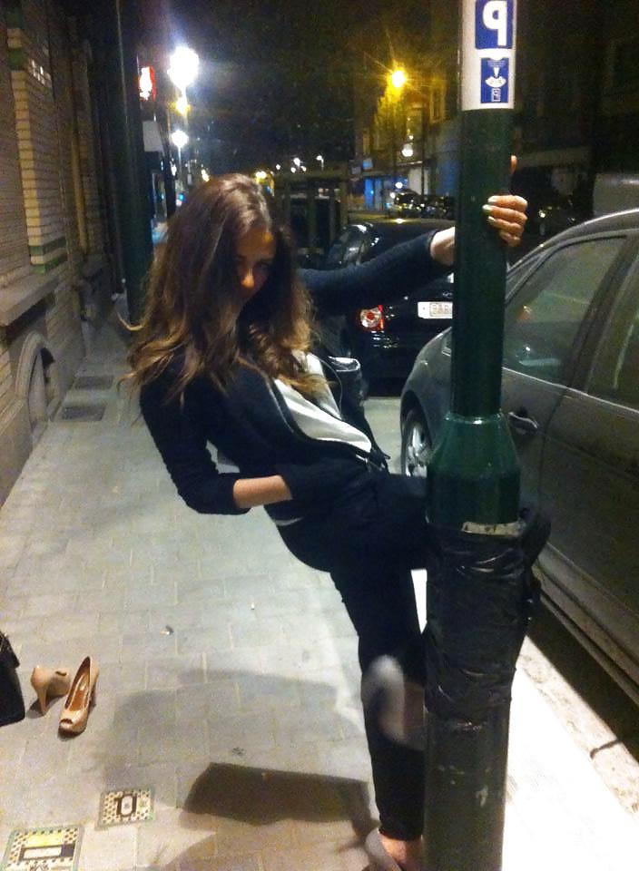 19P Estelle la petite bitch belge et ses copines