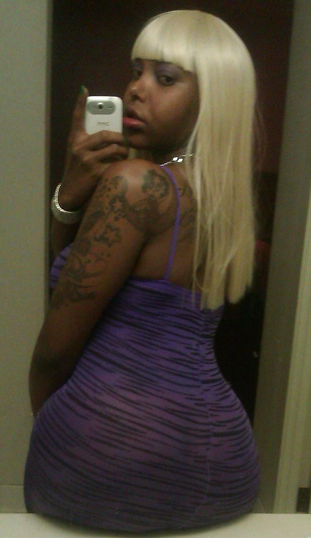 25P Houston hooker - black tattooed bitch
