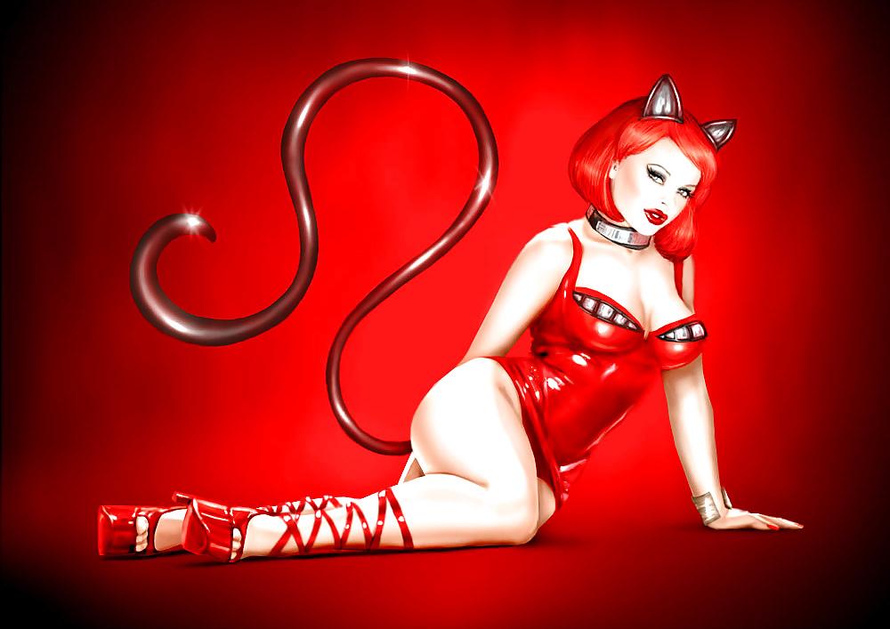 25P Pin-Up-Kunst von Jessica Dougherty