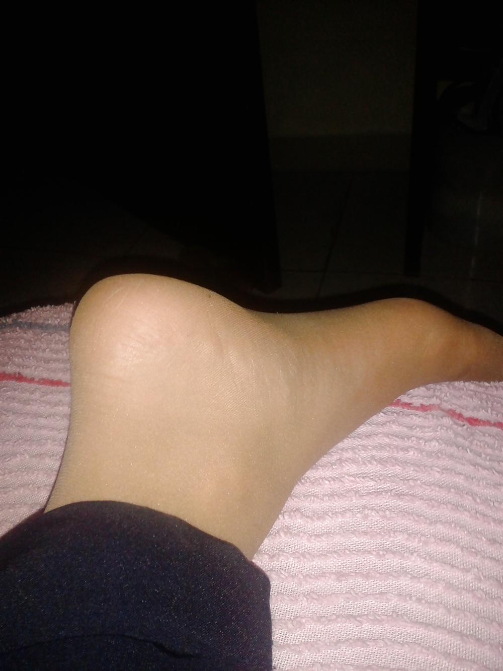 4P NOT my sister nylon feet