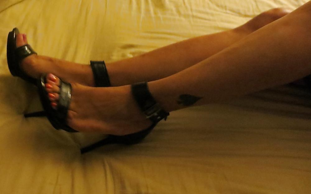 12P Sexy Heels and My Painted Toes