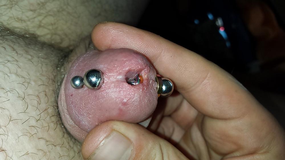4P Play with my pierced cock