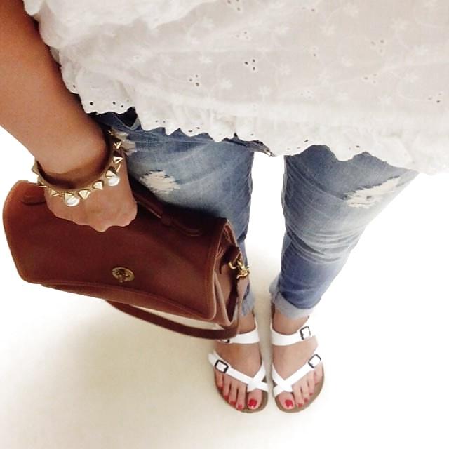 25P Birkenstock Shoes n Feet  6