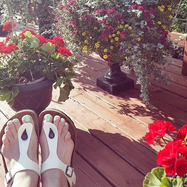 25P Birkenstock Shoes n Feet  6