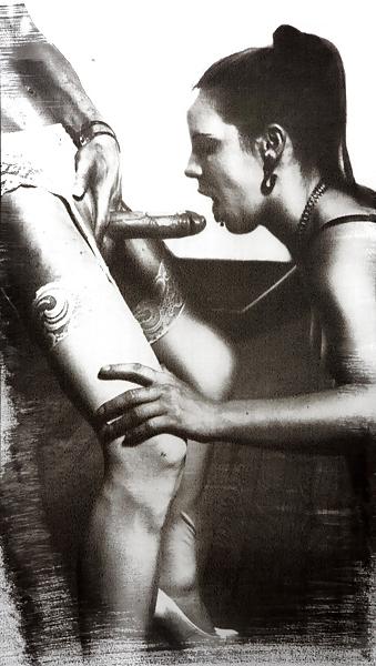 25P Kinky, weird or bizarre sex pics in Black & White