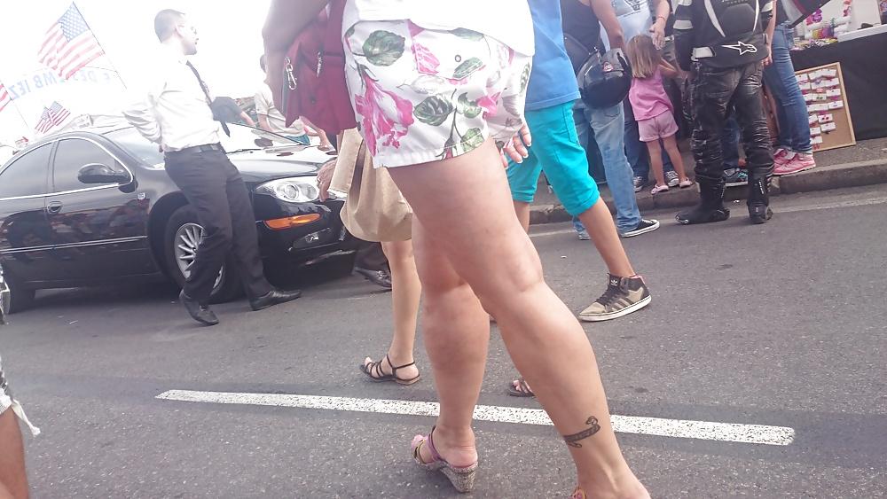 22P Candid heels feet and legs 2