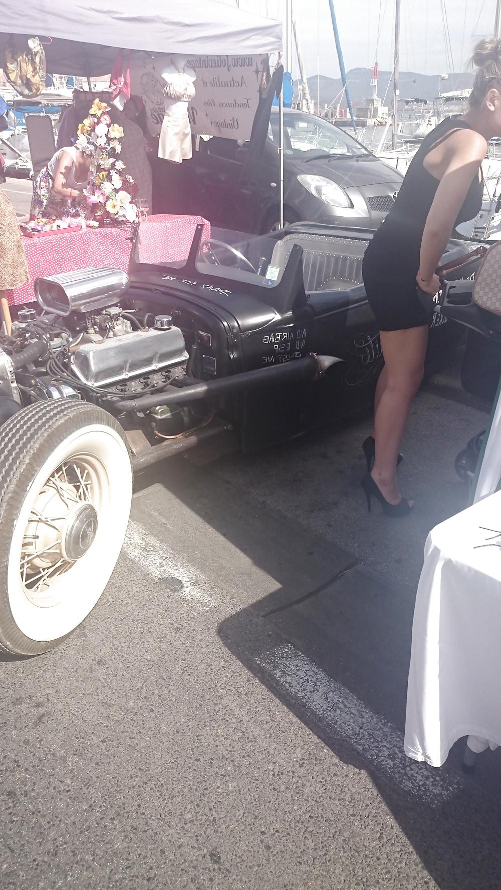 22P Candid heels feet and legs 2