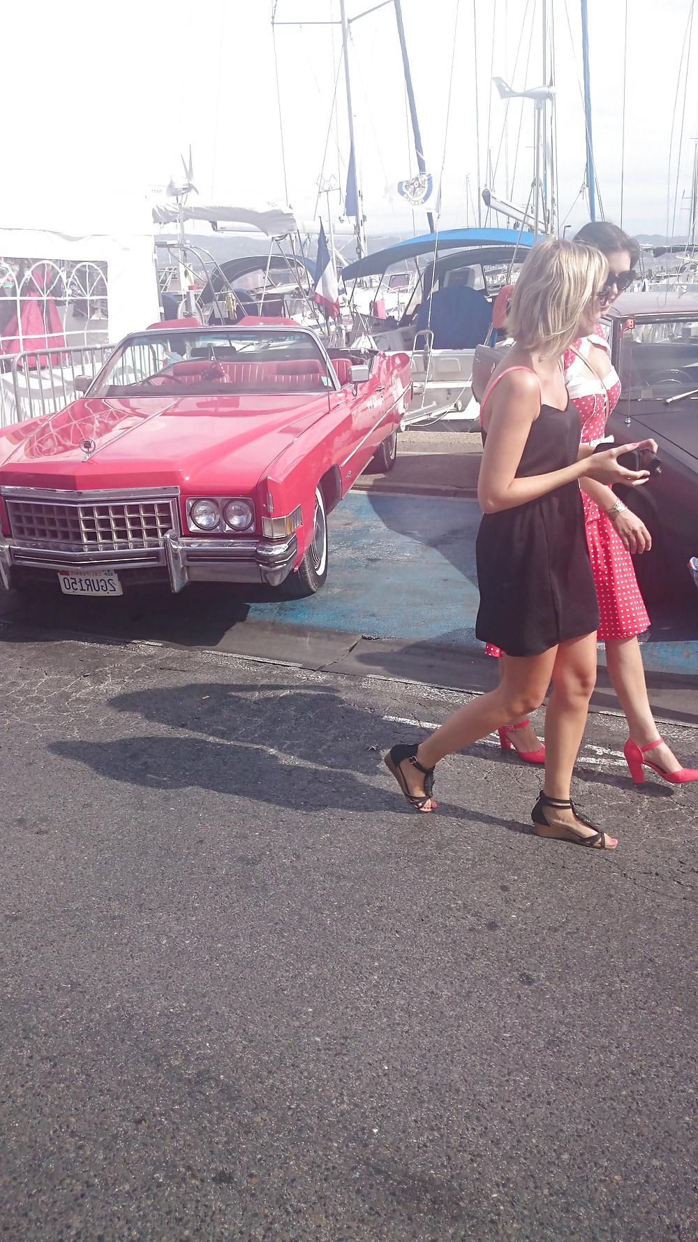 22P Candid heels feet and legs 2