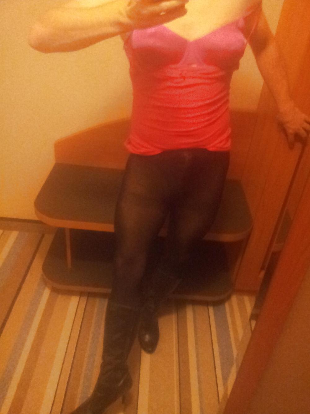 25P Sexy play tonight. ass cock panties boots