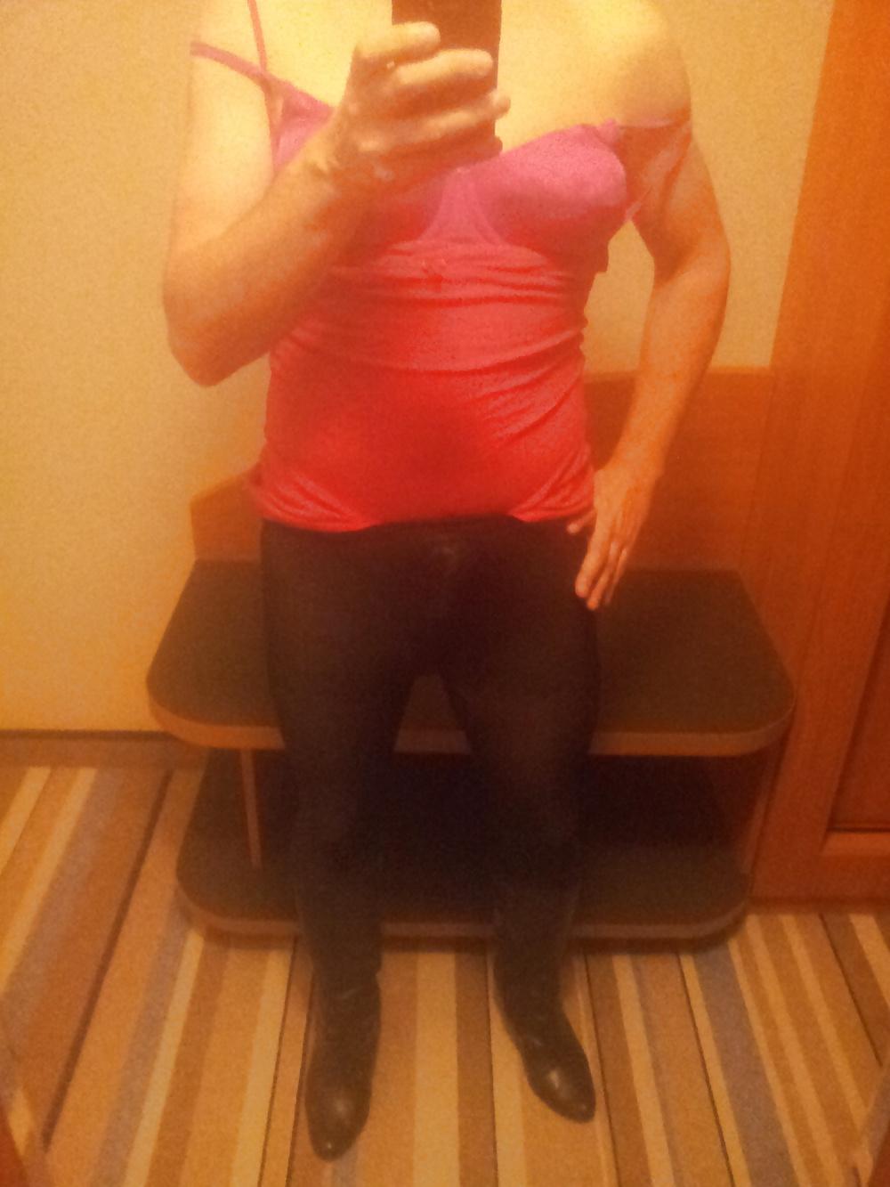 25P Sexy play tonight. ass cock panties boots