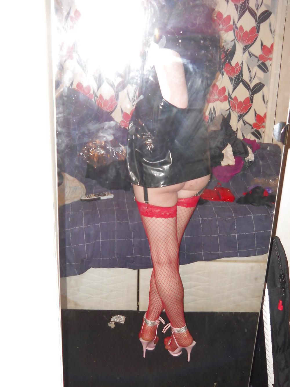 25P Black pvc gloves
