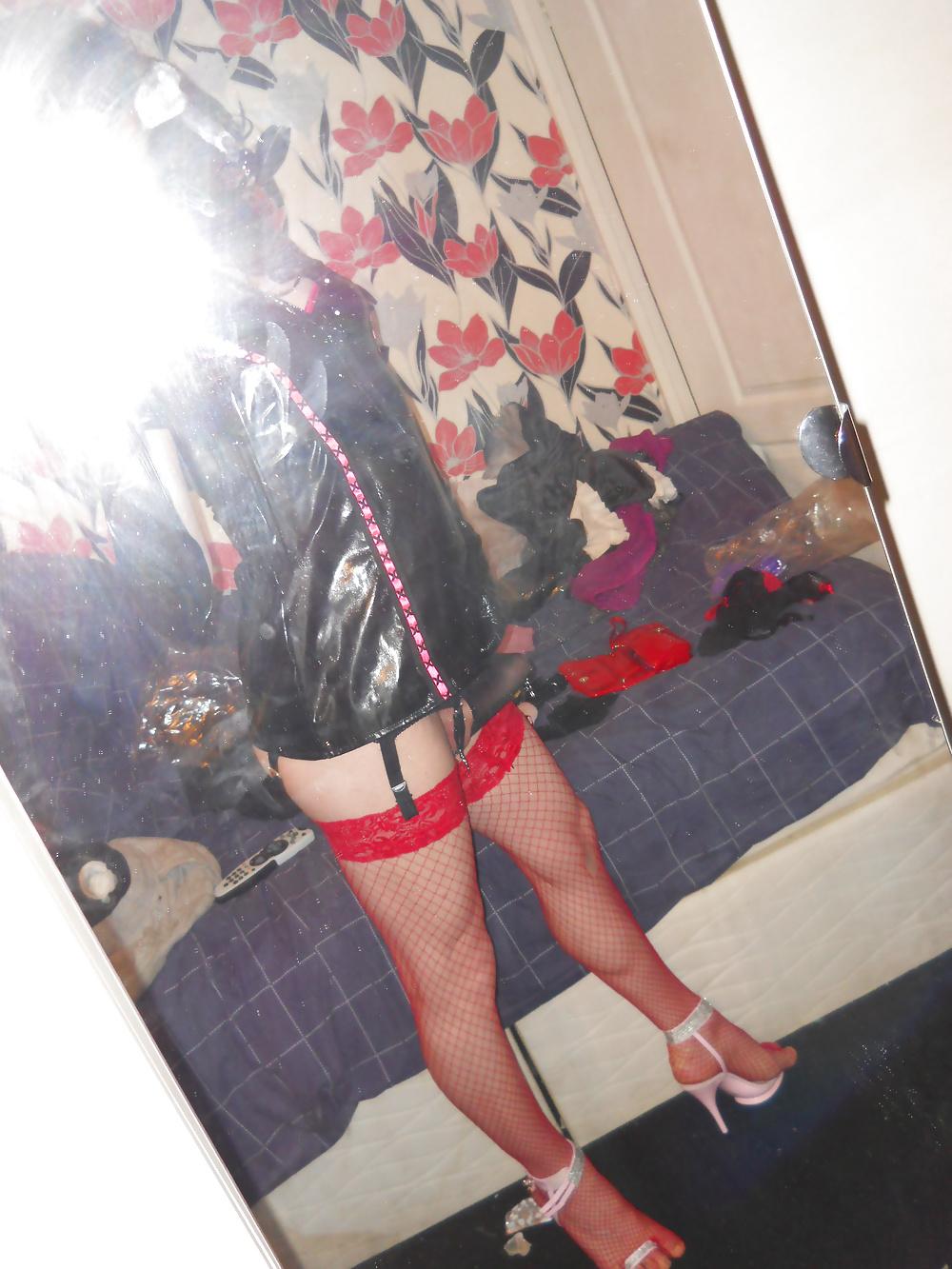 25P Black pvc gloves