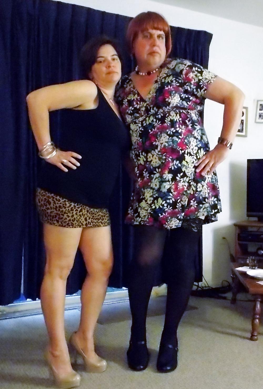 25P Wife of a sissy and sissy hubby at play