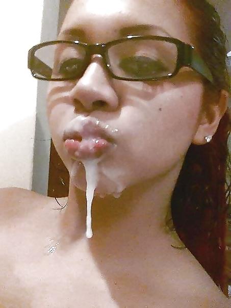 24P CUM GLASSES