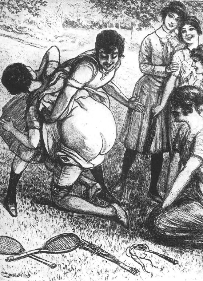 15P Outdoor Spanking (Art Mix)